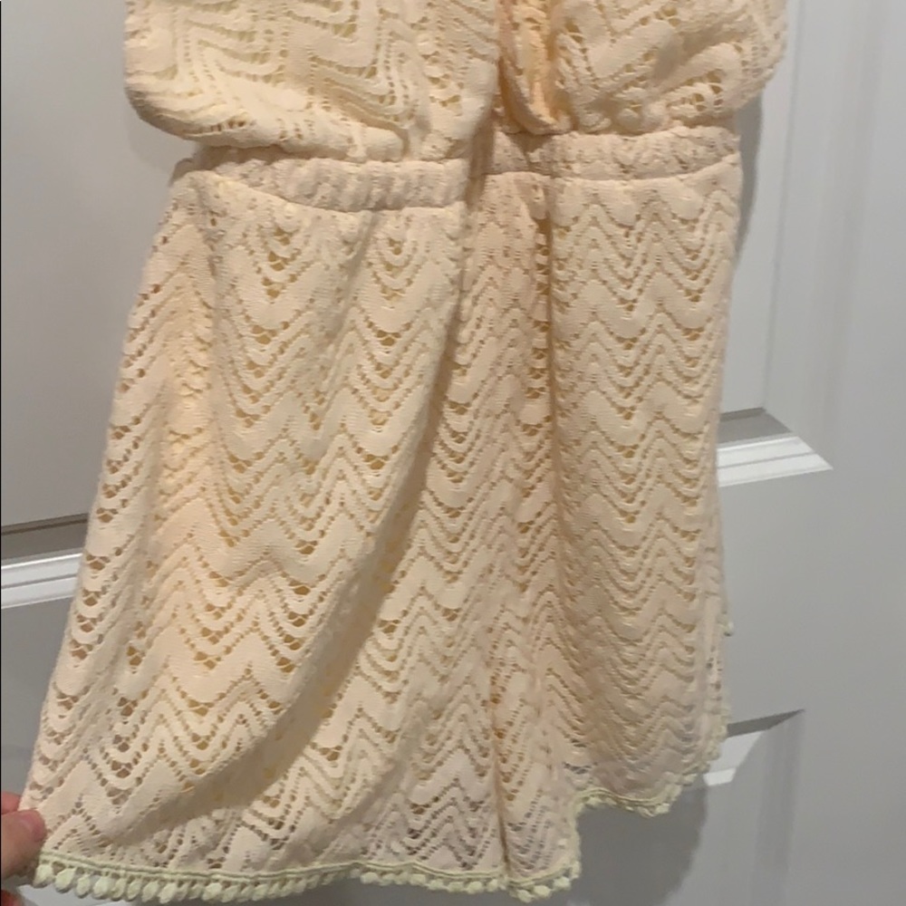 Rococo Ivory Romper NWT - Picture 5 of 7